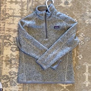 Patagonia graphite better sweater boy/girl sz 10